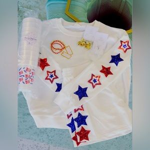 NWT Boutique Main Strip Lightweight Sweat Shorts